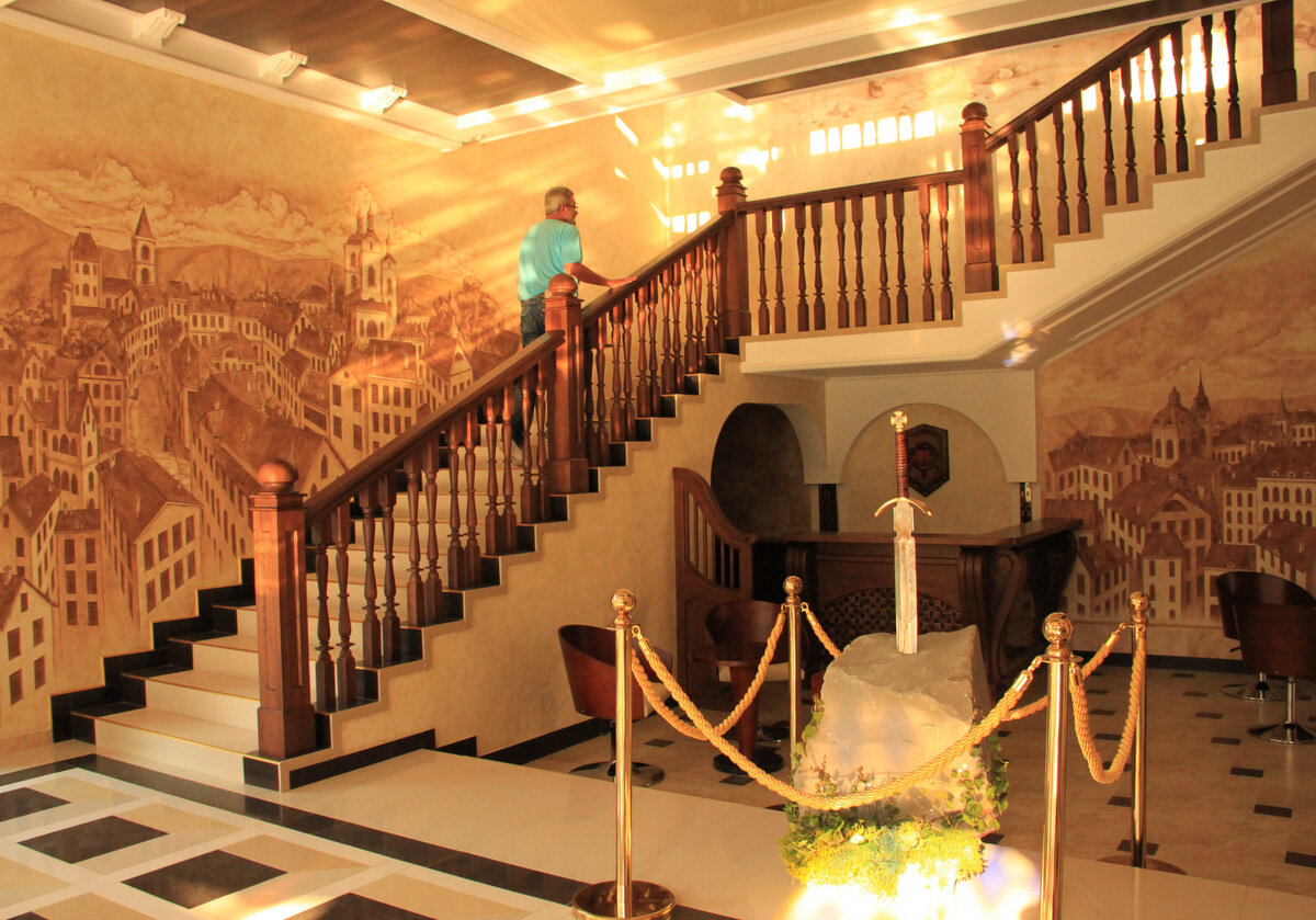 Гостиница Камелот Малореченское-76